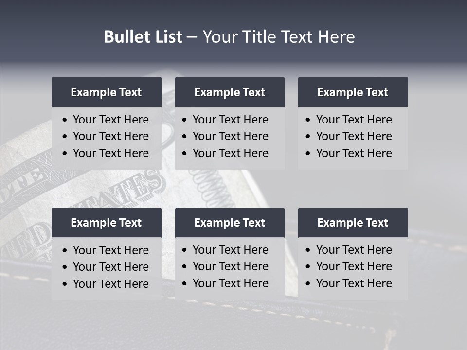 Currency Dollar Buy PowerPoint Template