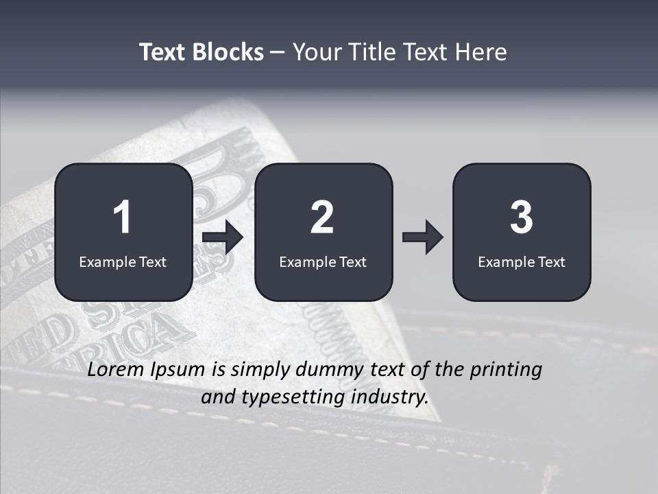 Currency Dollar Buy PowerPoint Template