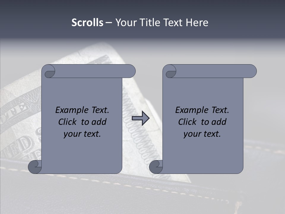 Currency Dollar Buy PowerPoint Template