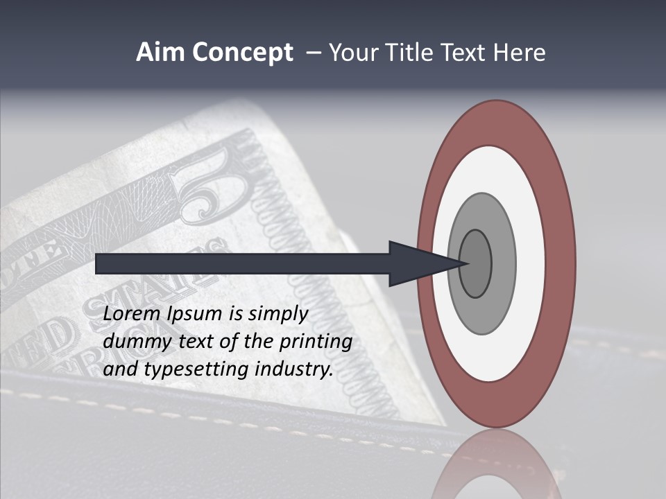 Currency Dollar Buy PowerPoint Template