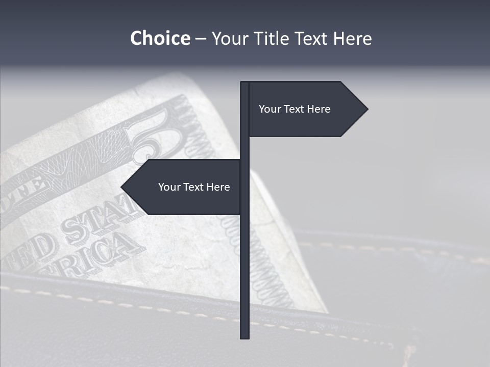 Currency Dollar Buy PowerPoint Template