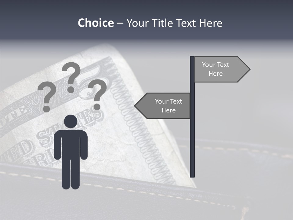 Currency Dollar Buy PowerPoint Template