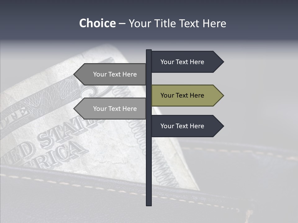 Currency Dollar Buy PowerPoint Template