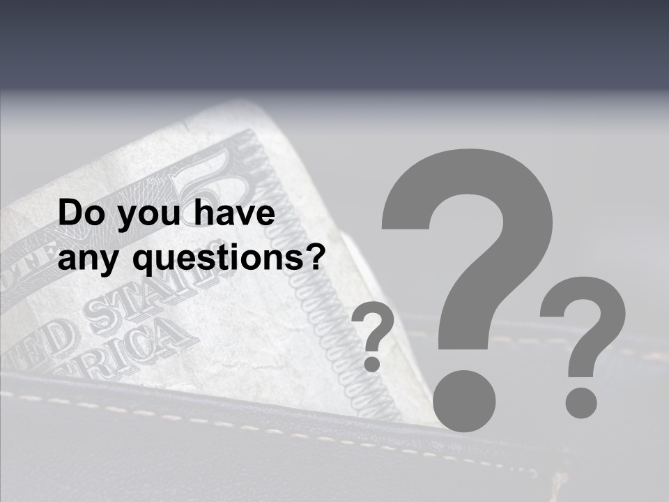 Currency Dollar Buy PowerPoint Template