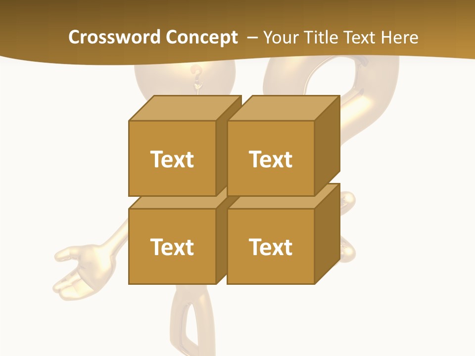 Metaphor Cartoon Concept PowerPoint Template