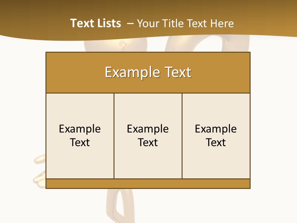 Metaphor Cartoon Concept PowerPoint Template
