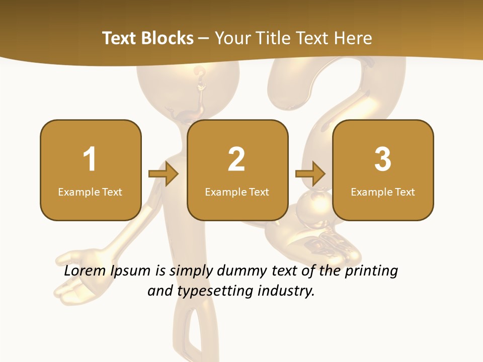 Metaphor Cartoon Concept PowerPoint Template