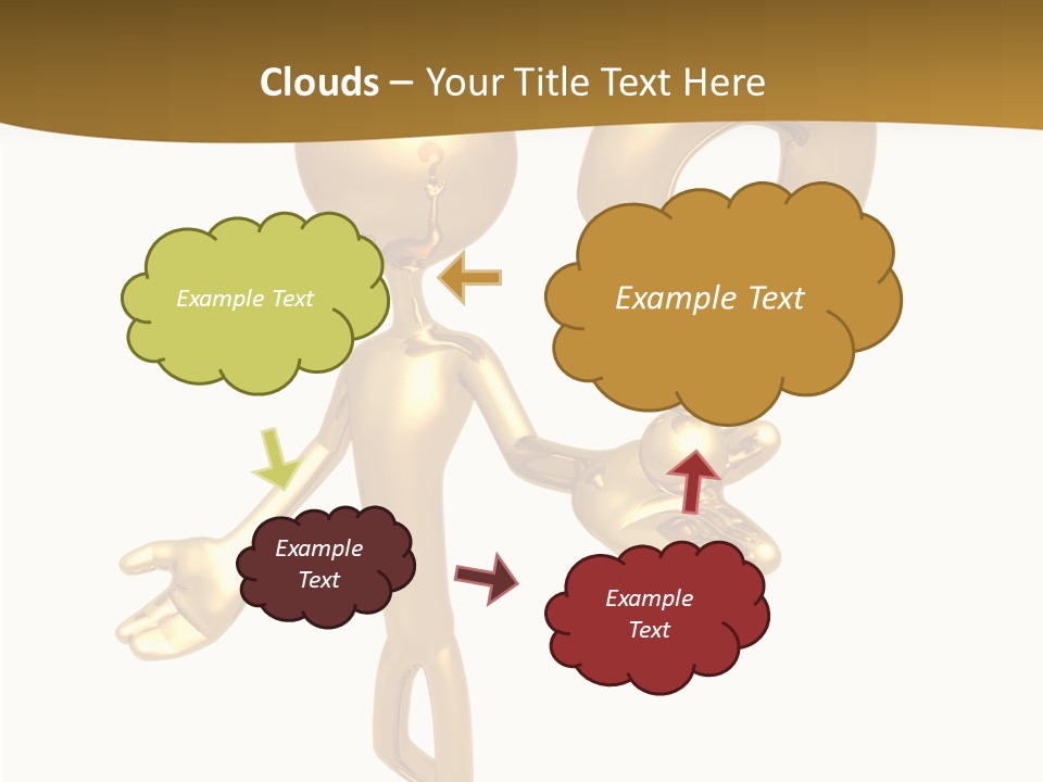 Metaphor Cartoon Concept PowerPoint Template
