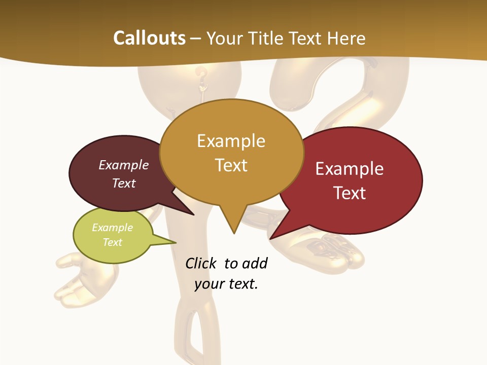 Metaphor Cartoon Concept PowerPoint Template