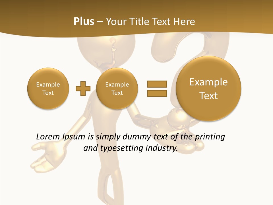 Metaphor Cartoon Concept PowerPoint Template