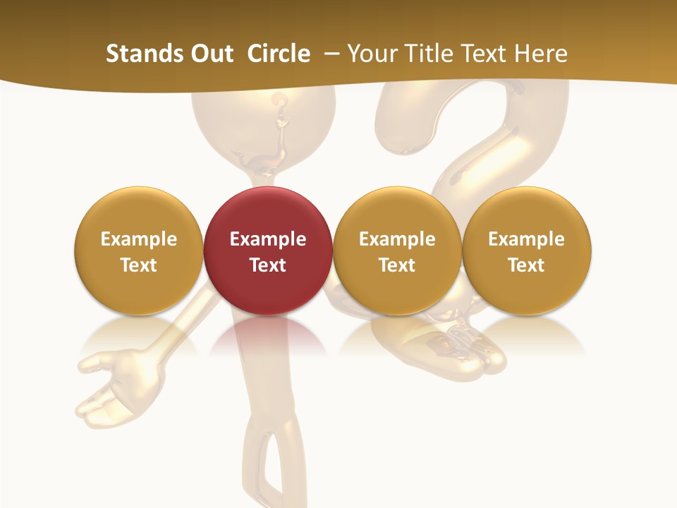 Metaphor Cartoon Concept PowerPoint Template