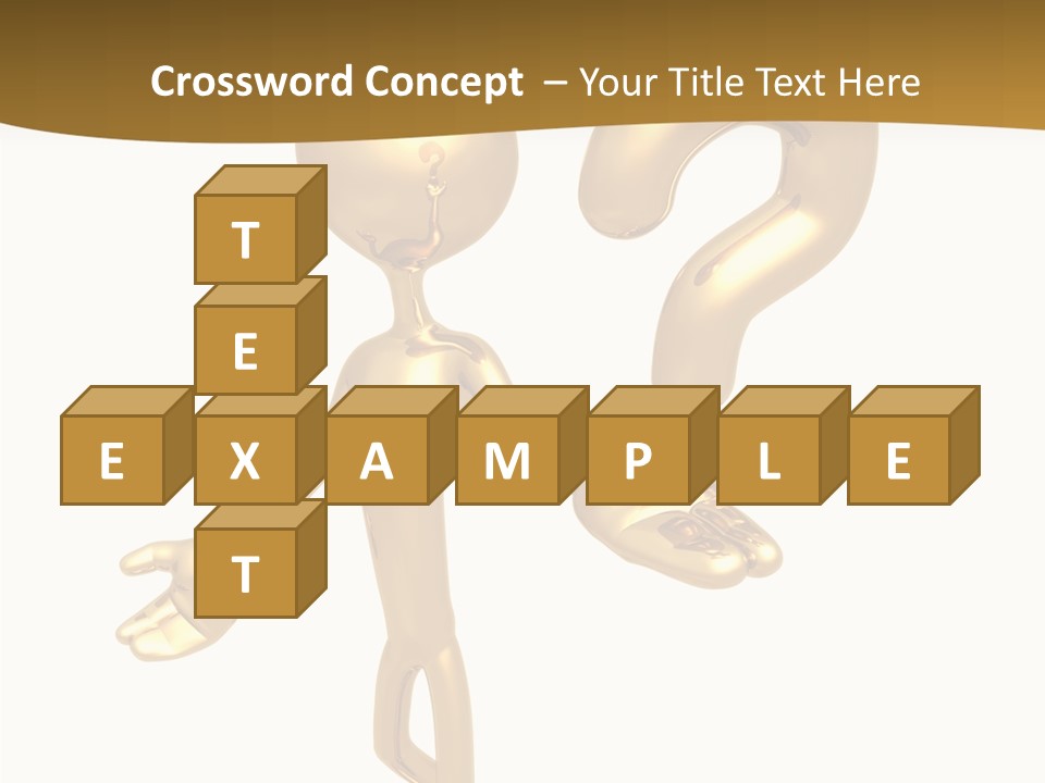 Metaphor Cartoon Concept PowerPoint Template