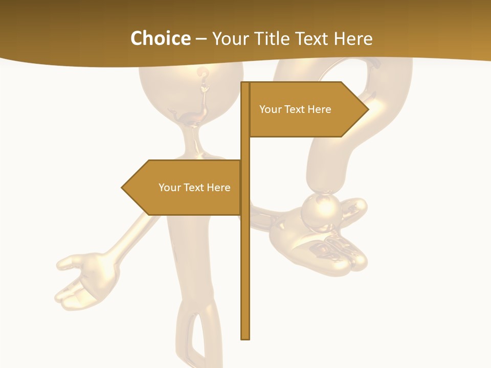 Metaphor Cartoon Concept PowerPoint Template