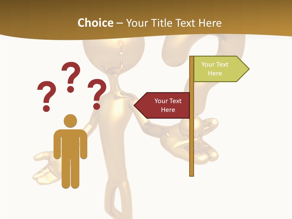 Metaphor Cartoon Concept PowerPoint Template