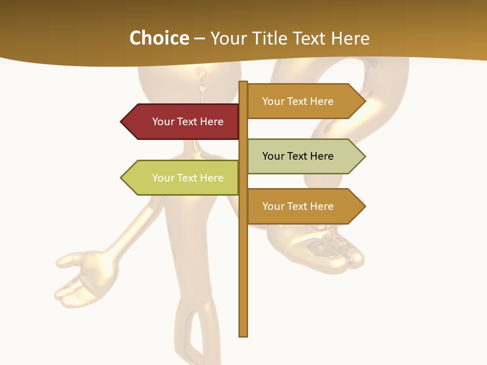 Metaphor Cartoon Concept PowerPoint Template