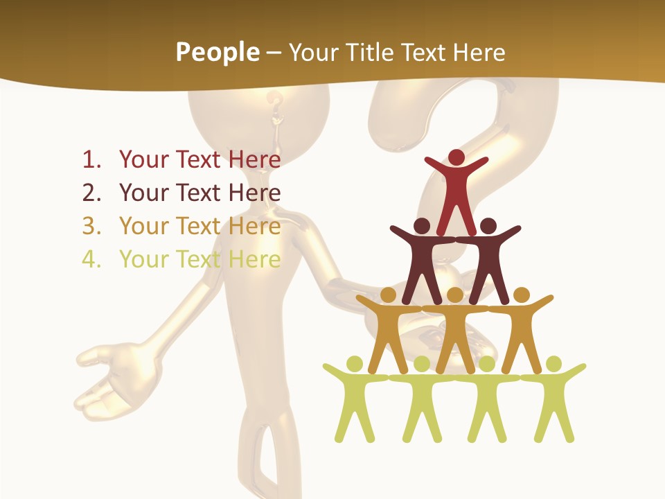 Metaphor Cartoon Concept PowerPoint Template