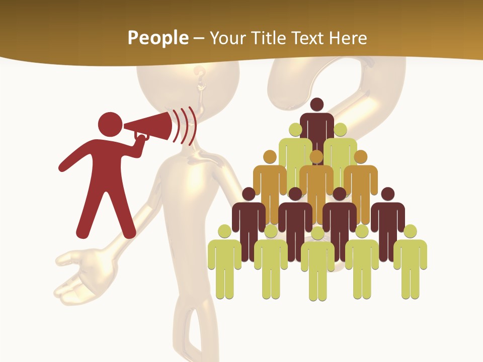 Metaphor Cartoon Concept PowerPoint Template