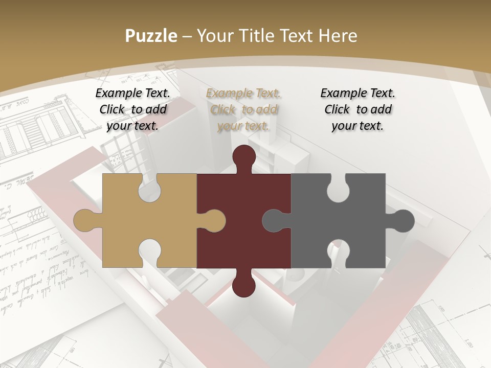 Dwelling Domicile Framework PowerPoint Template