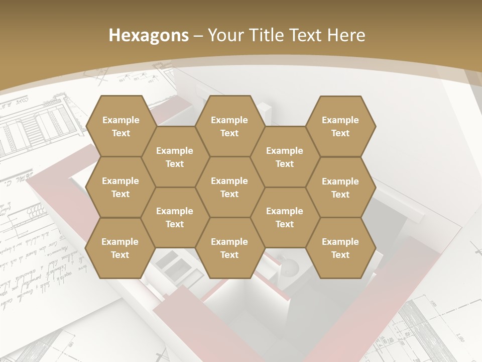 Dwelling Domicile Framework PowerPoint Template