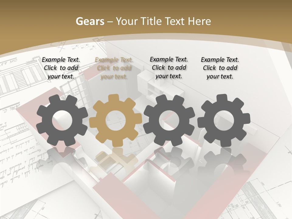Dwelling Domicile Framework PowerPoint Template