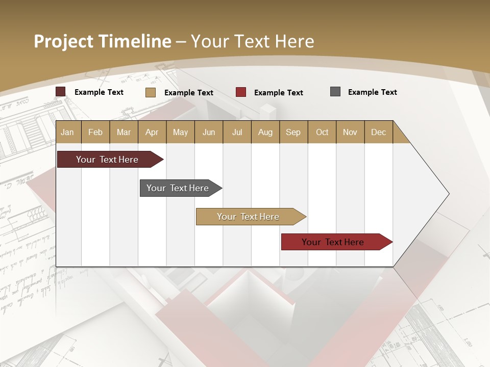 Dwelling Domicile Framework PowerPoint Template