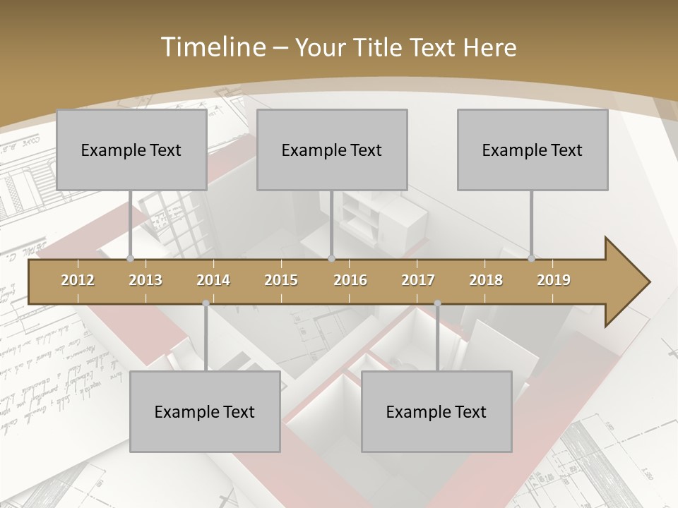 Dwelling Domicile Framework PowerPoint Template