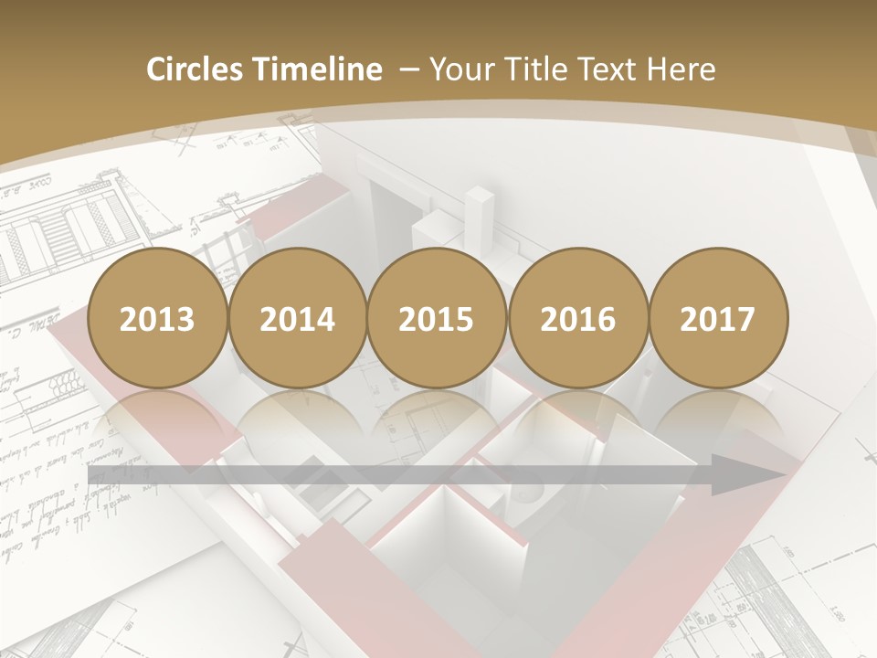 Dwelling Domicile Framework PowerPoint Template