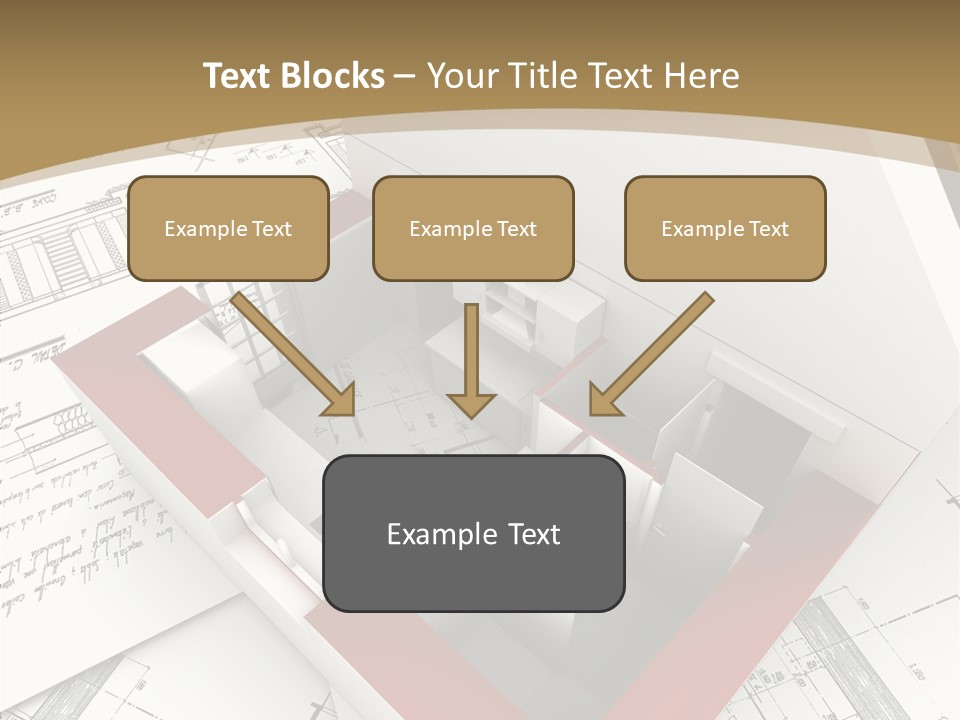 Dwelling Domicile Framework PowerPoint Template