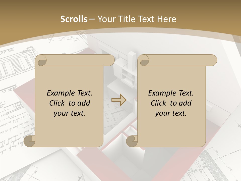 Dwelling Domicile Framework PowerPoint Template