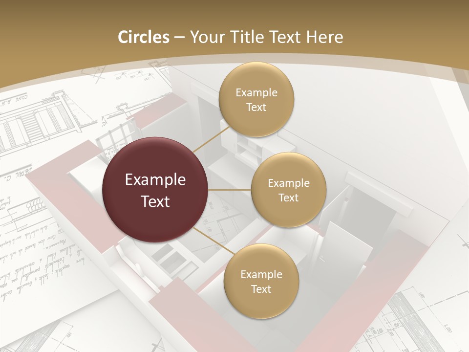 Dwelling Domicile Framework PowerPoint Template