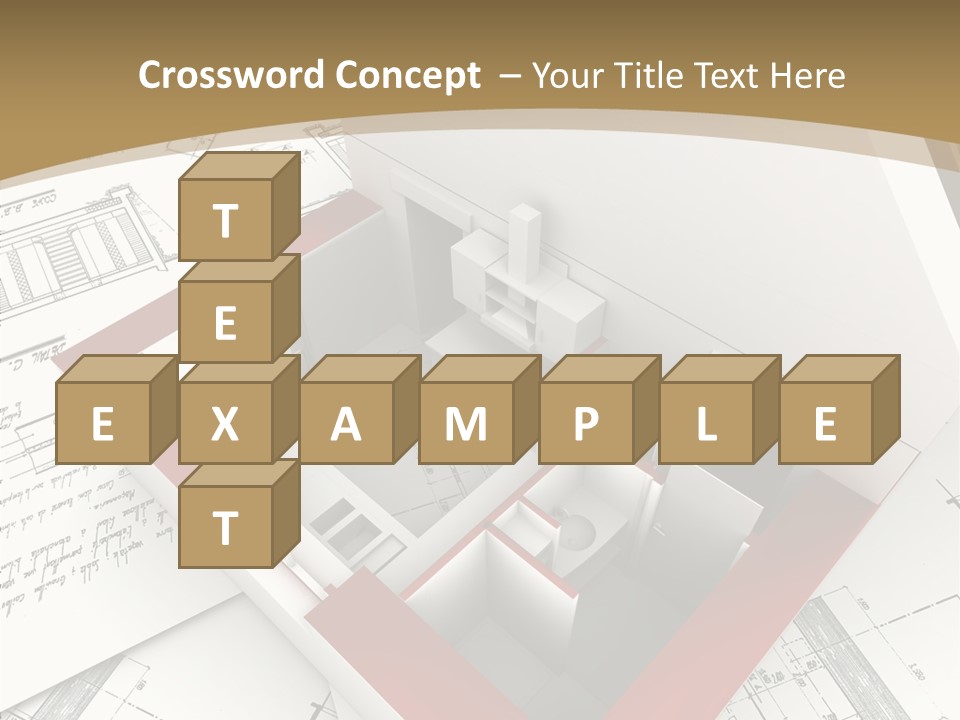 Dwelling Domicile Framework PowerPoint Template