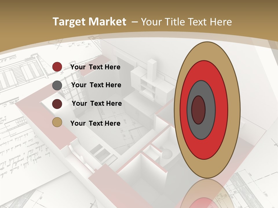 Dwelling Domicile Framework PowerPoint Template
