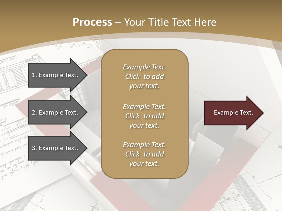 Dwelling Domicile Framework PowerPoint Template