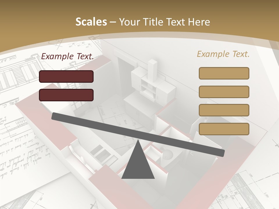 Dwelling Domicile Framework PowerPoint Template