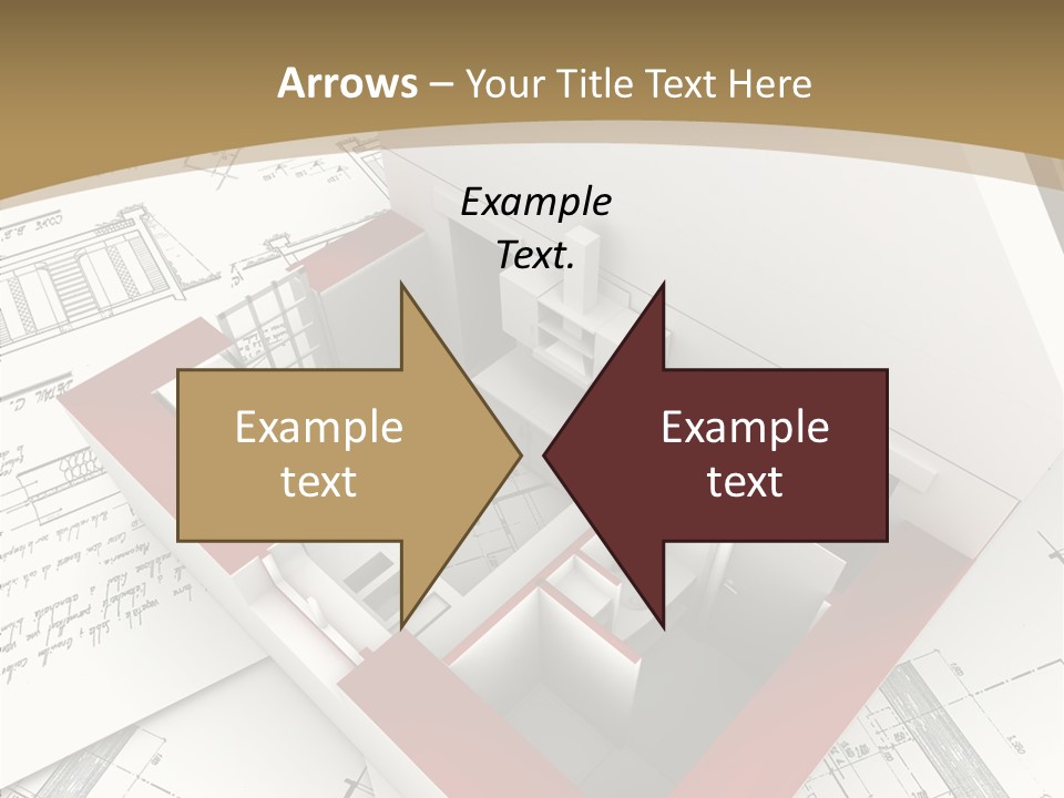 Dwelling Domicile Framework PowerPoint Template