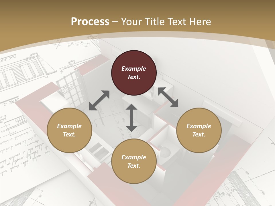 Dwelling Domicile Framework PowerPoint Template