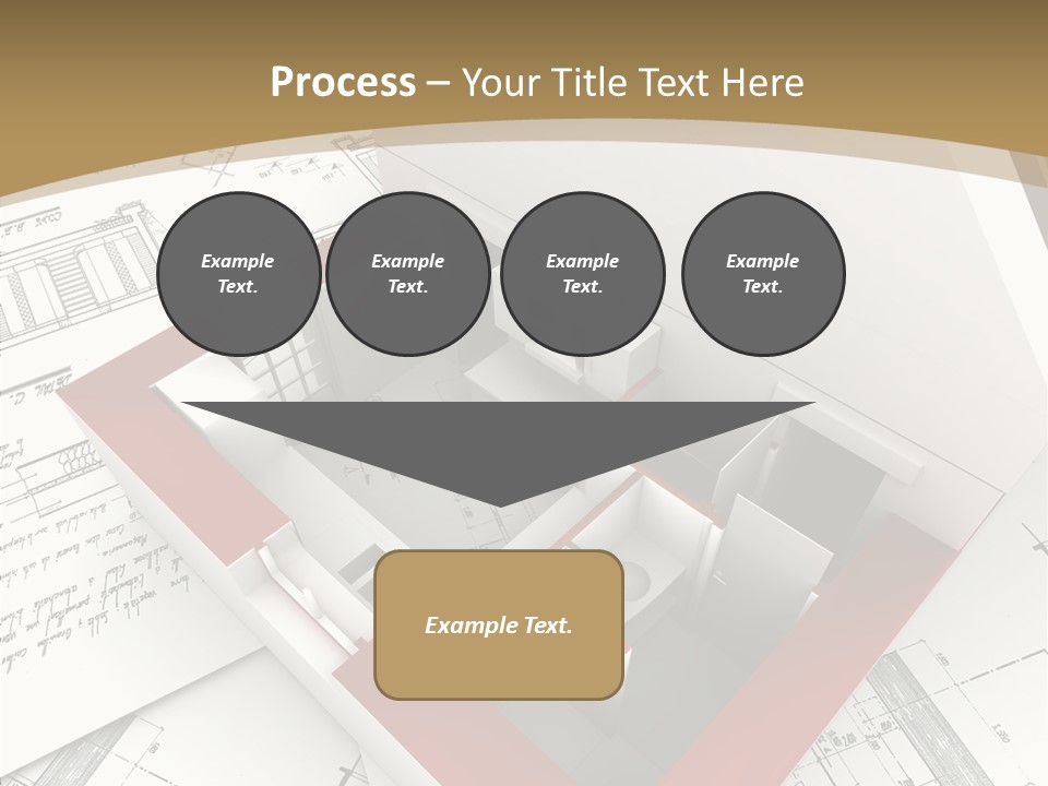 Dwelling Domicile Framework PowerPoint Template