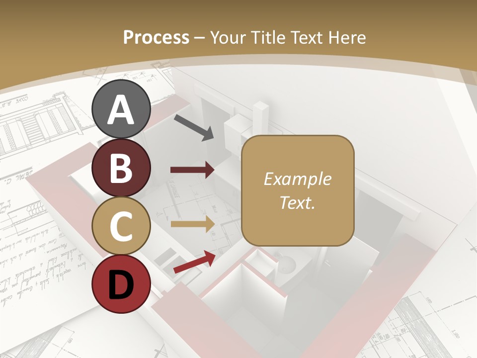 Dwelling Domicile Framework PowerPoint Template