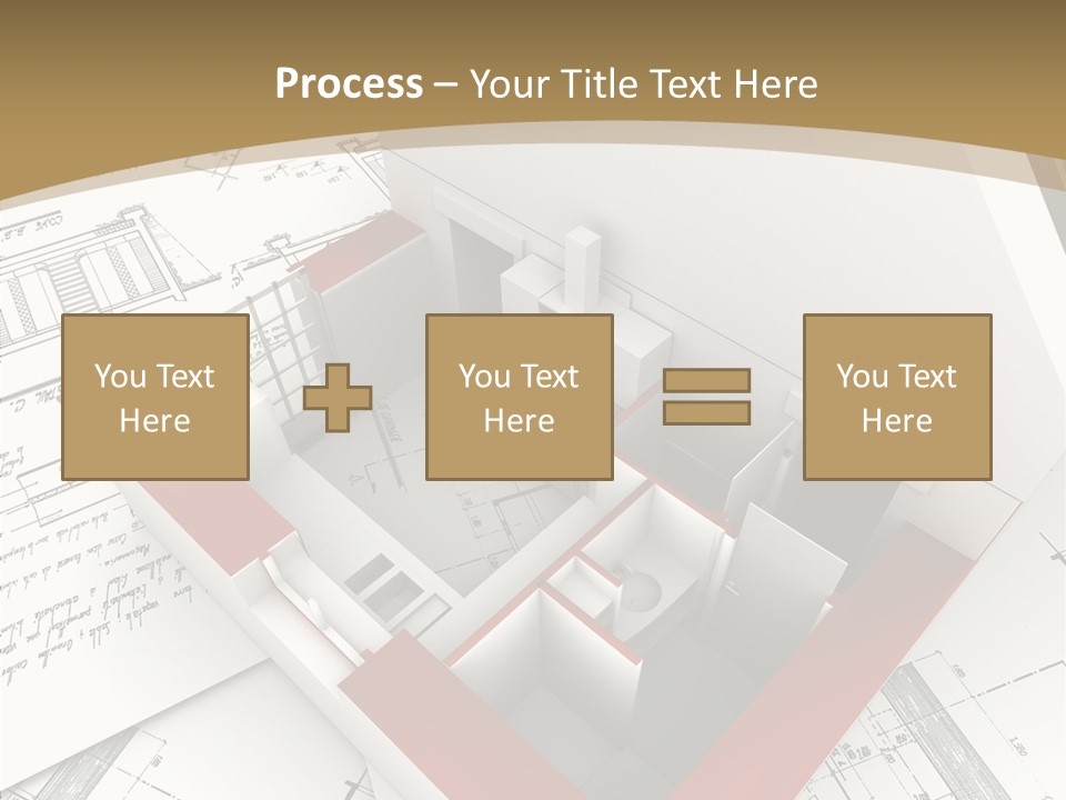 Dwelling Domicile Framework PowerPoint Template