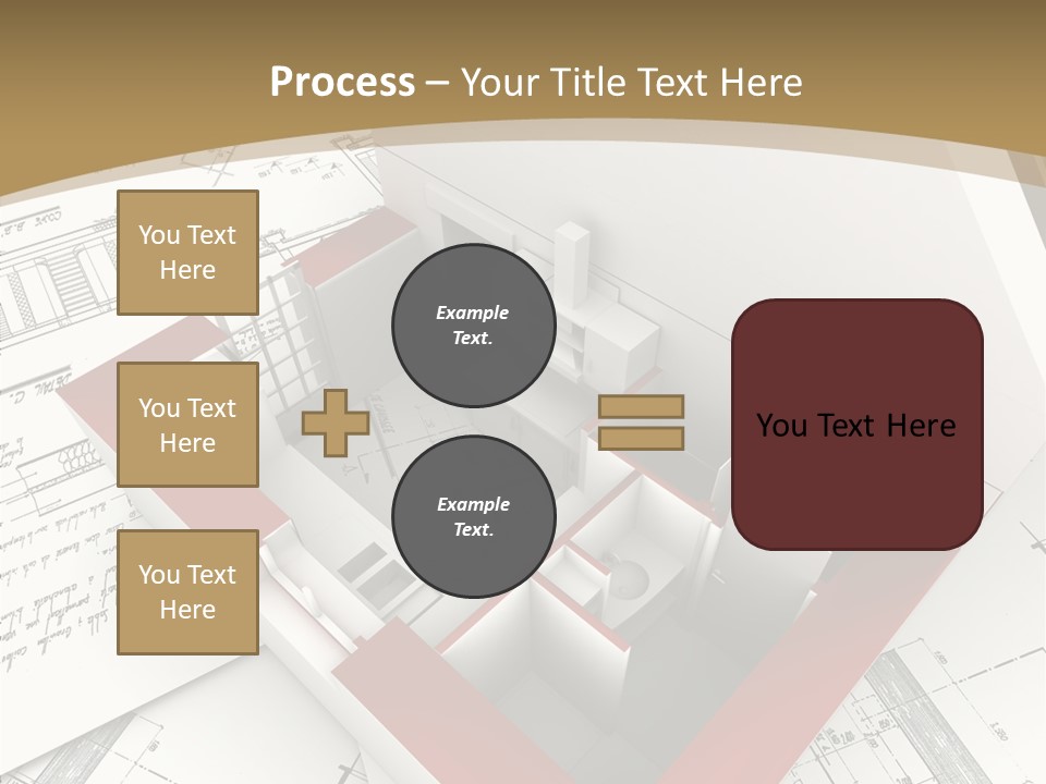 Dwelling Domicile Framework PowerPoint Template