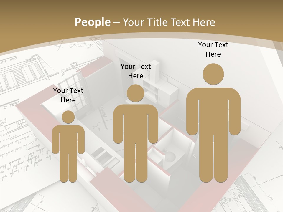 Dwelling Domicile Framework PowerPoint Template