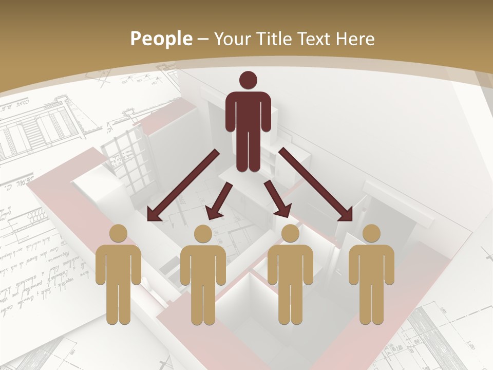 Dwelling Domicile Framework PowerPoint Template