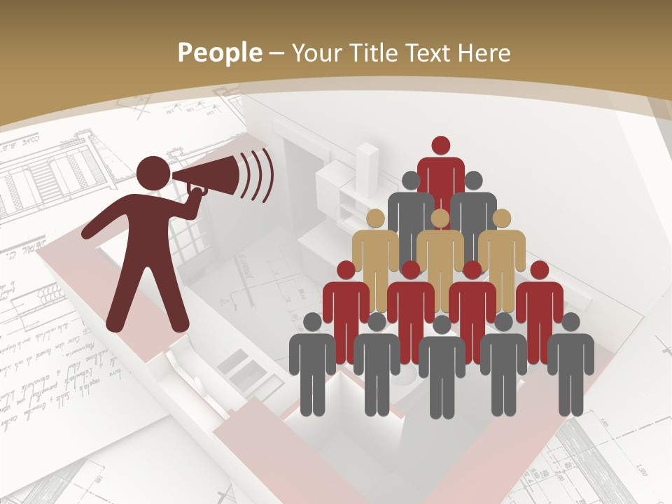 Dwelling Domicile Framework PowerPoint Template