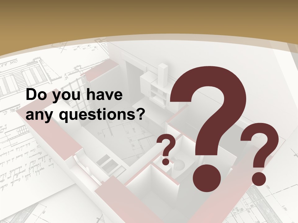 Dwelling Domicile Framework PowerPoint Template