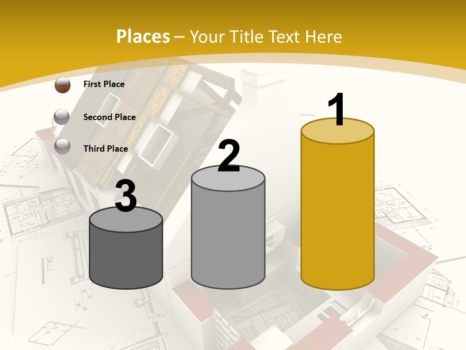 Maisonnette Avenir Crayon PowerPoint Template