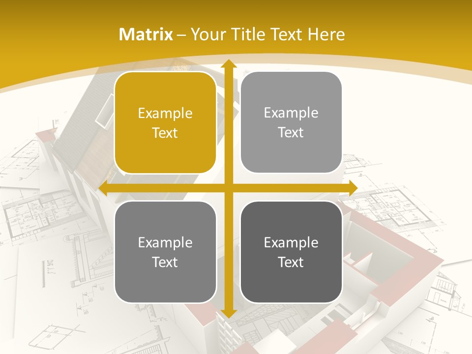 Maisonnette Avenir Crayon PowerPoint Template