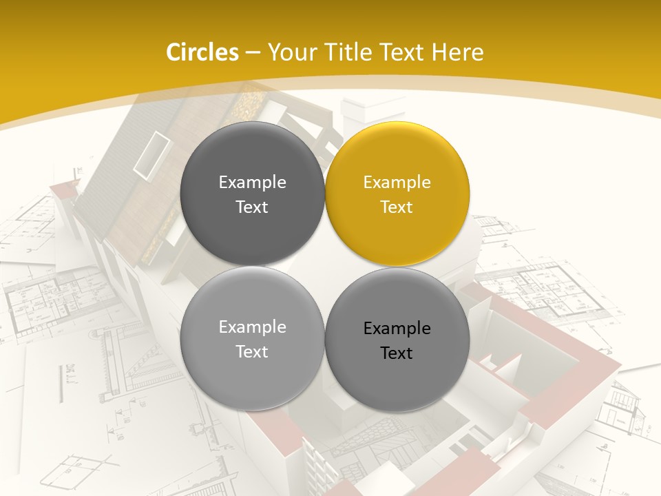 Maisonnette Avenir Crayon PowerPoint Template