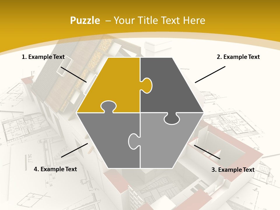 Maisonnette Avenir Crayon PowerPoint Template