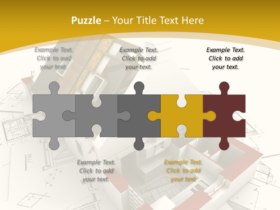 Maisonnette Avenir Crayon PowerPoint Template