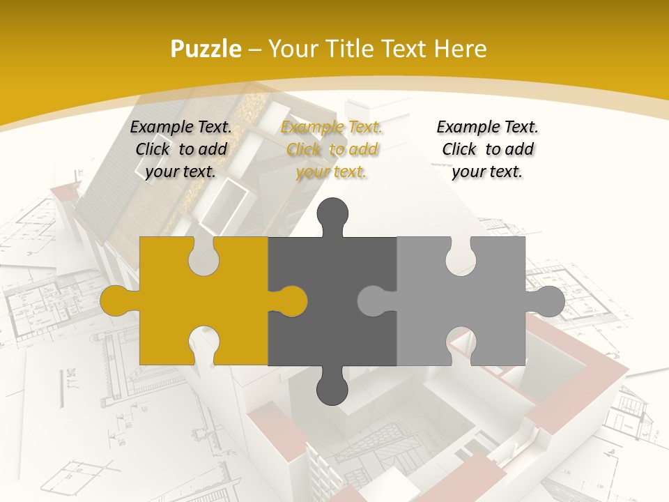 Maisonnette Avenir Crayon PowerPoint Template